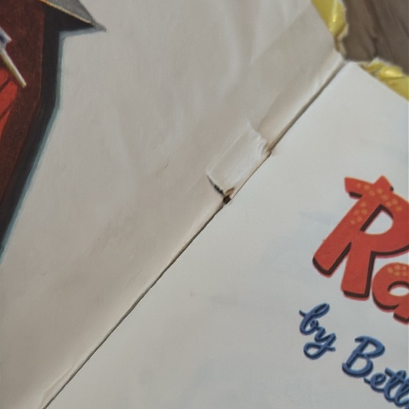 Vintage 1953 Children's Whitman Tell-A-Tale Book RACKETY-BOOM by Betty Wright - Picture 8 of 9